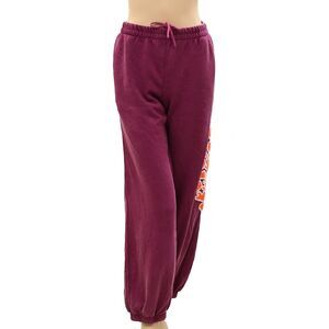 Free People FP Movement All Star Embroidered Trouser Pants Mid-Rise S 286540